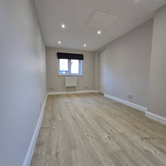 Finished room